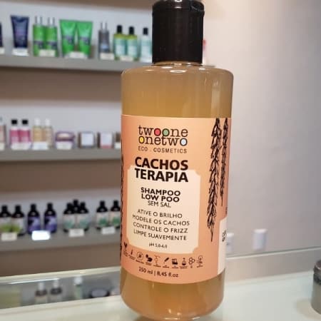 Shampoo cachos terapia chia e linhaça - Twoone - ARTE DA COSMÉTICA