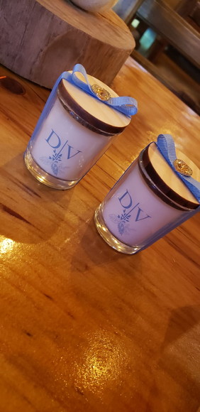 Mini Vela Aromática 70ml Slim | Lembrancinha Sofisticada Personalizada