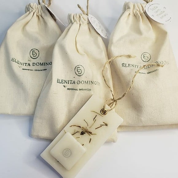 Sachê Aromático Lembrancinha 30g no Saquinho de Algodão | Personalizado